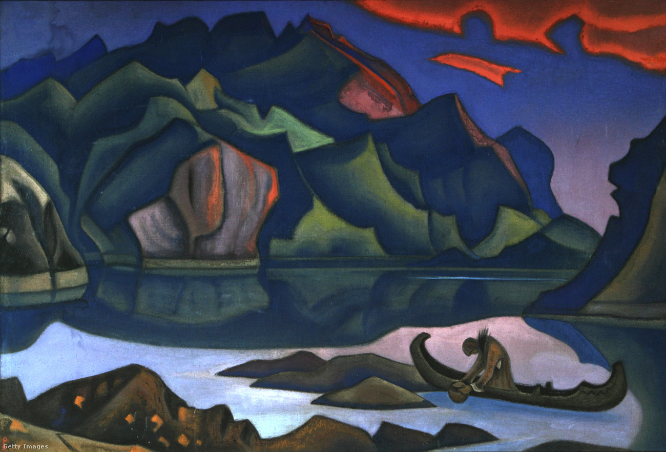 Rejtett kincs - Nicholas Roerich egyik festménye
